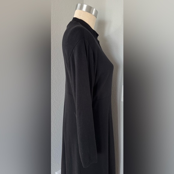 Black Cardigan or Dress Coldwater Creek PL - Picture 3 of 11